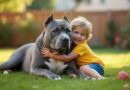 American Bullies safe around children